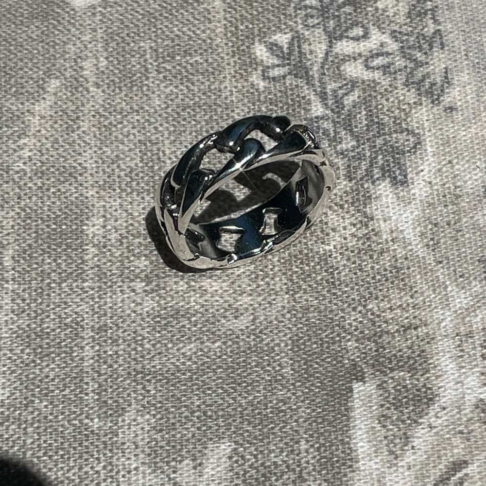 🔥chain link ring 💍 ⛓️ - Picture 3 of 4